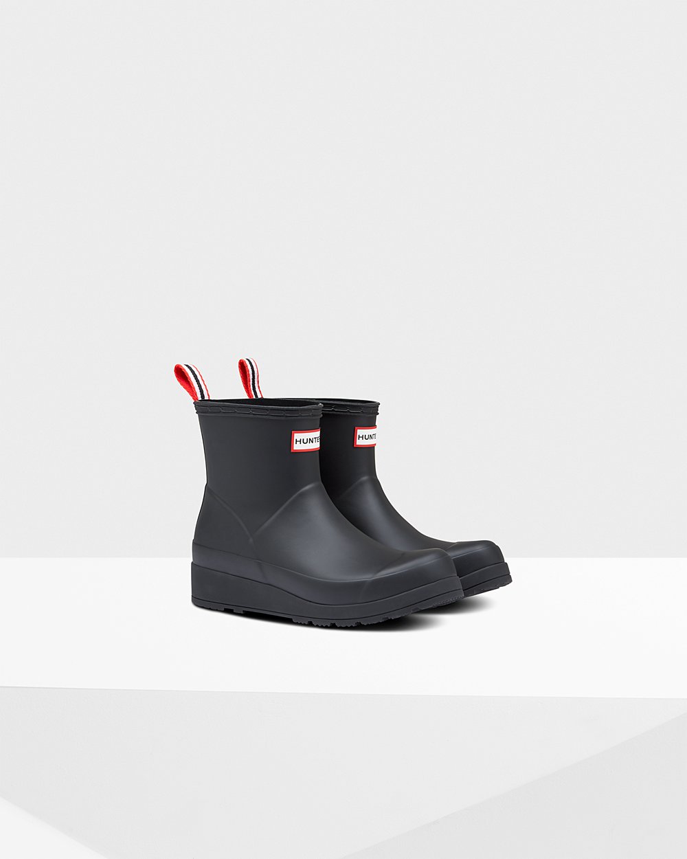 Hunter Original Short Rain Play Boots - Cheap Online Womens Black - JGYQMI215